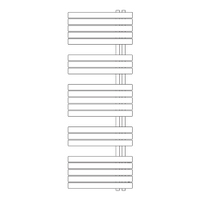 Immagine di Irsap SOUL_S radiatore 21 tubi H.154 L.55 P.3,8 cm, 4 intervalli, colore bianco standard finitura lucido Cod.01 URM055B01IR01NNN
