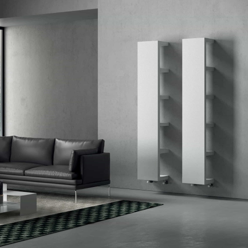 Immagine di Irsap QUADRAQUA S radiatore H.111,6 L.30 P.30 cm, colore bianco standard finitura lucido Cod.01 QDRS030B01IRNNN004