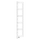 Irsap QUADRAQUA L radiatore H.182,8 L.30 P.30 cm, colore bianco standard finitura lucido Cod.01 QDRL030B01IRNNN007