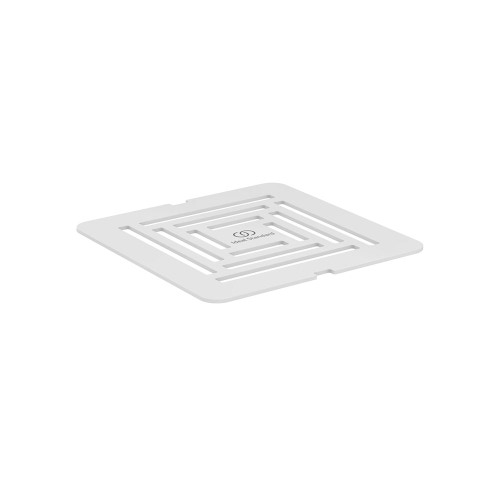 Immagine di Ideal Standard Griglia di scarico in acciaio inossidabile, abbinabile al colore dei piatti doccia Ultra Flat S+, colore bianco finitura opaco T5635FR