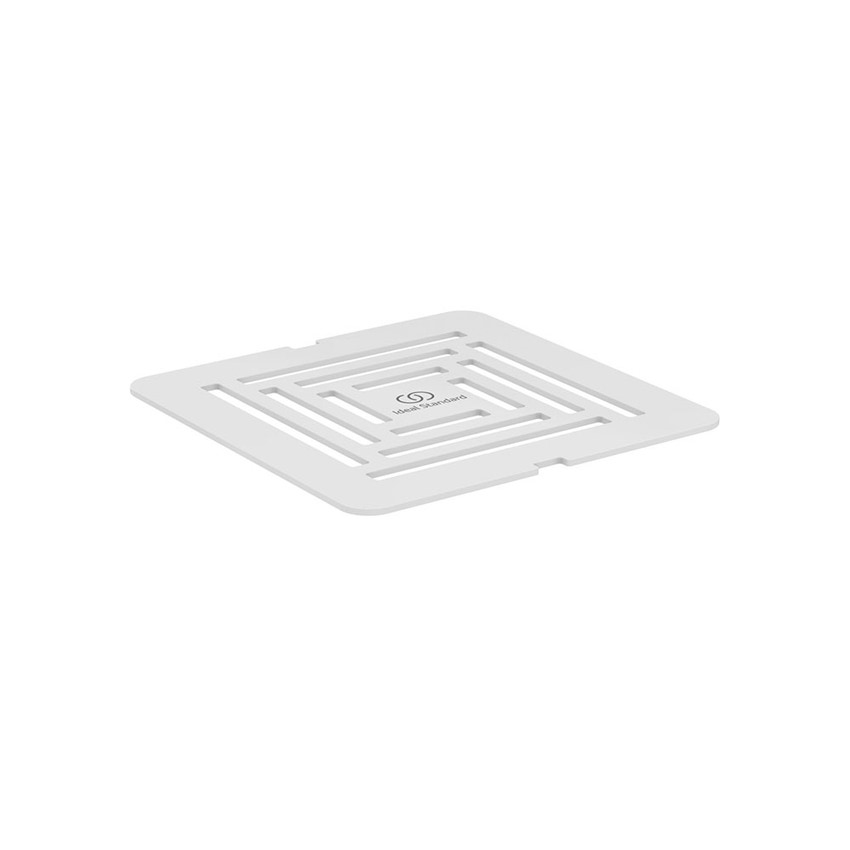 Immagine di Ideal Standard Griglia di scarico in acciaio inossidabile, abbinabile al colore dei piatti doccia Ultra Flat S+, colore bianco finitura opaco T5635FR