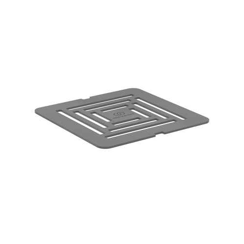 Immagine di Ideal Standard Griglia di scarico in acciaio inossidabile, abbinabile al colore dei piatti doccia Ultra Flat S+, colore grigio cemento finitura opaco T5635FS