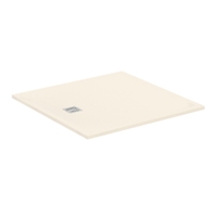 Immagine di Ideal Standard ULTRA FLAT S+ piatto doccia quadrato 120 cm, ultrapiatto, in IdealSolid, colore sabbia finitura opaco T5615FT