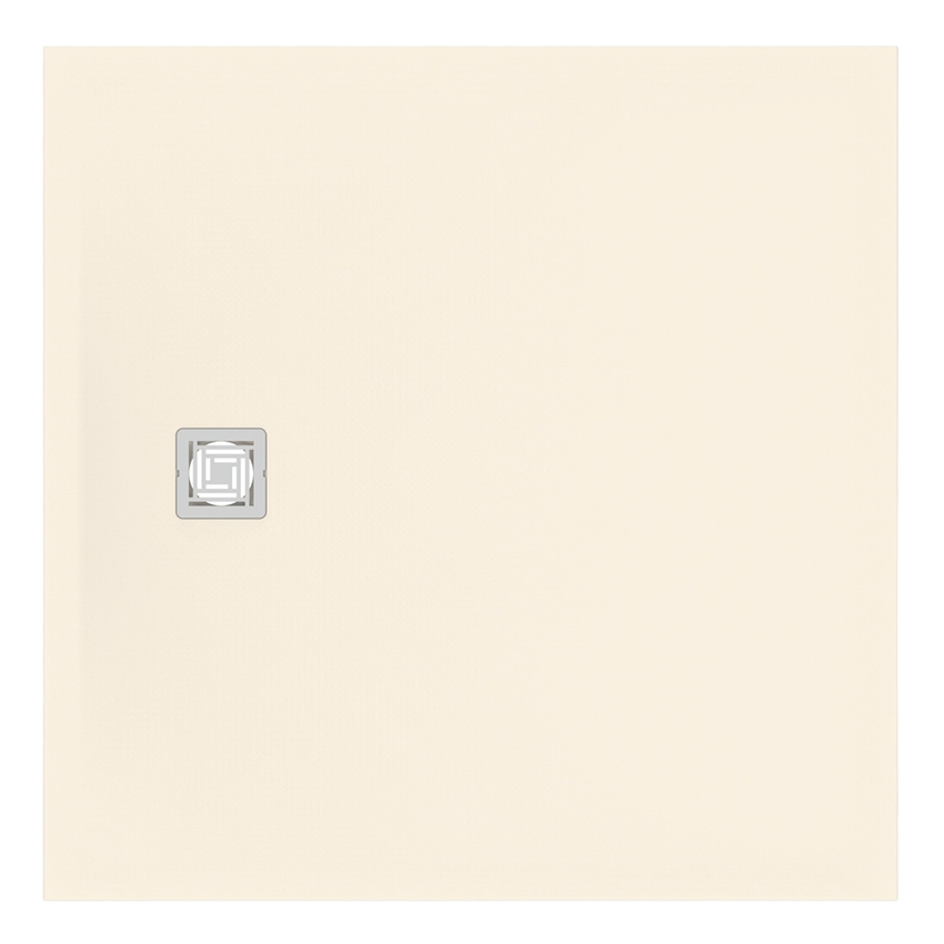 Immagine di Ideal Standard ULTRA FLAT S+ piatto doccia quadrato 120 cm, ultrapiatto, in IdealSolid, colore sabbia finitura opaco T5615FT