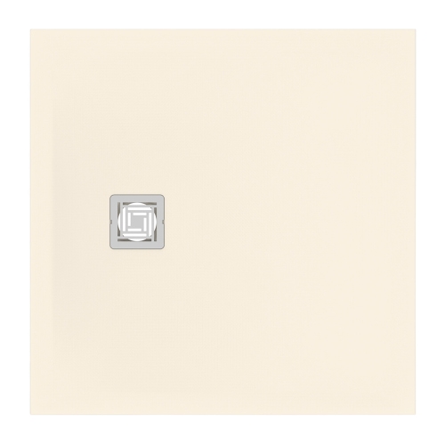 Immagine di Ideal Standard ULTRA FLAT S+ piatto doccia quadrato 90 cm, ultrapiatto, in IdealSolid, colore sabbia finitura opaco T5597FT