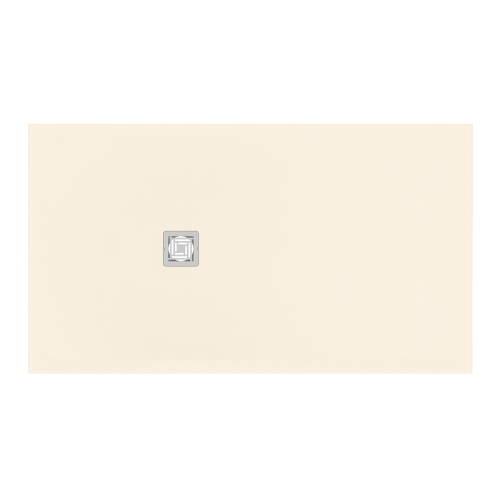 Immagine di Ideal Standard ULTRA FLAT S+ piatto doccia rettangolare L.160 P.90 cm, ultrapiatto, in IdealSolid, con scarico sul lato corto, colore sabbia finitura opaco T5601FT