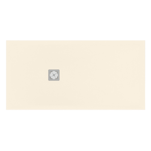 Immagine di Ideal Standard ULTRA FLAT S+ piatto doccia rettangolare L.160 P.80 cm, ultrapiatto, in IdealSolid, con scarico sul lato corto, colore sabbia finitura opaco T5602FT