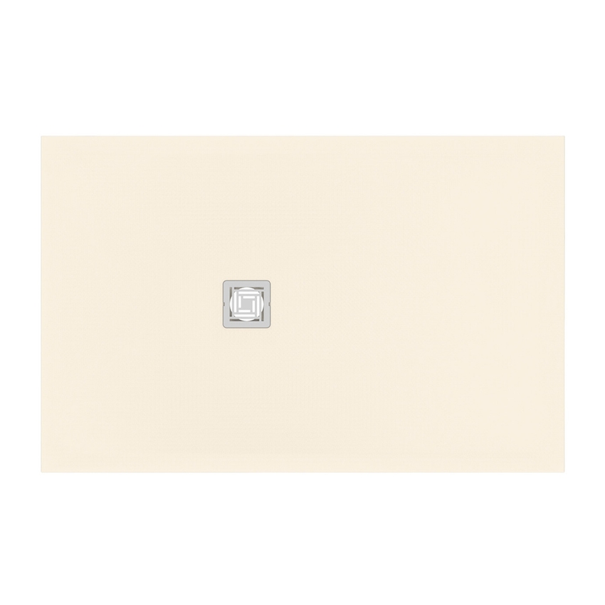 Immagine di Ideal Standard ULTRA FLAT S+ piatto doccia rettangolare L.140 P.90 cm, ultrapiatto, in IdealSolid, con scarico sul lato corto, colore sabbia finitura opaco T5598FT