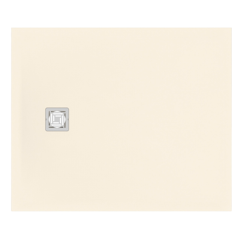 Immagine di Ideal Standard ULTRA FLAT S+ piatto doccia rettangolare L.120 P.100 cm, ultrapiatto, in IdealSolid, con scarico sul lato corto, colore sabbia finitura opaco T5605FT