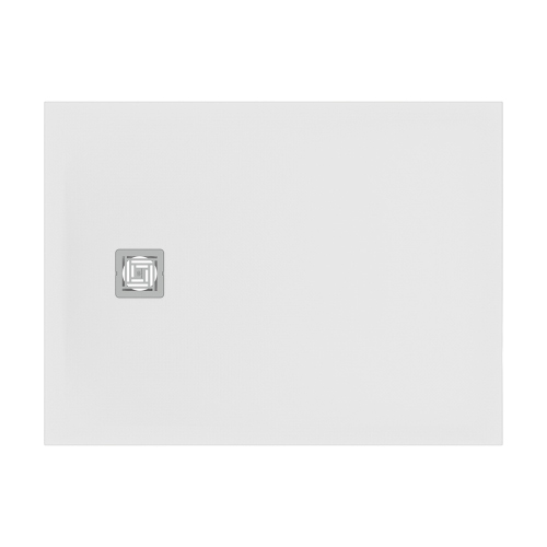 Immagine di Ideal Standard ULTRA FLAT S+ piatto doccia rettangolare L.120 P.90 cm, ultrapiatto, in IdealSolid, con scarico sul lato corto, colore bianco finitura opaco T5595FR