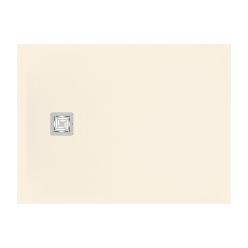 Immagine di Ideal Standard ULTRA FLAT S+ piatto doccia rettangolare L.120 P.90 cm, ultrapiatto, in IdealSolid, con scarico sul lato corto, colore sabbia finitura opaco T5595FT