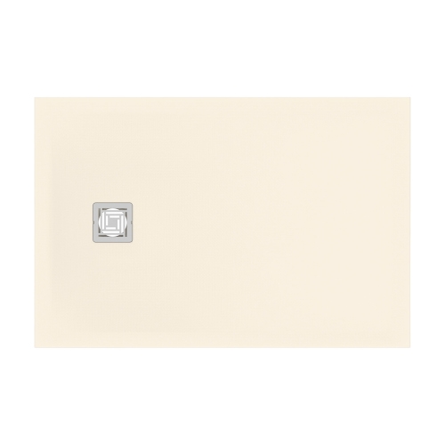 Immagine di Ideal Standard ULTRA FLAT S+ piatto doccia rettangolare L.120 P.80 cm, ultrapiatto, in IdealSolid, con scarico sul lato corto, colore sabbia finitura opaco T5594FT