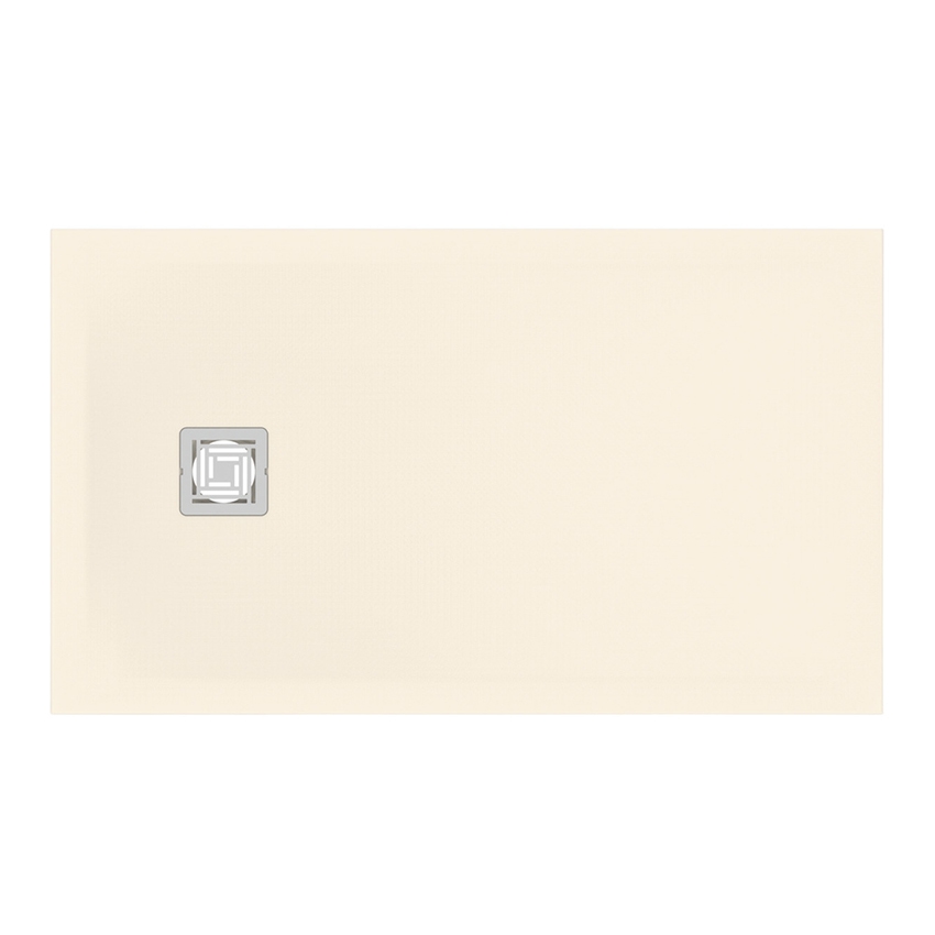 Immagine di Ideal Standard ULTRA FLAT S+ piatto doccia rettangolare L.120 P.70 cm, ultrapiatto, in IdealSolid, con scarico sul lato corto, colore sabbia finitura opaco T5603FT