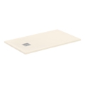 Immagine di Ideal Standard ULTRA FLAT S+ piatto doccia rettangolare L.120 P.70 cm, ultrapiatto, in IdealSolid, con scarico sul lato corto, colore sabbia finitura opaco T5603FT