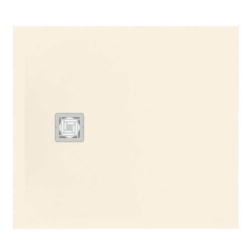 Immagine di Ideal Standard ULTRA FLAT S+ piatto doccia rettangolare L.100 P.90 cm, ultrapiatto, in IdealSolid, con scarico sul lato corto, colore sabbia finitura opaco T5607FT