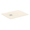 Immagine di Ideal Standard ULTRA FLAT S+ piatto doccia rettangolare L.90 P.70 cm, ultrapiatto, in IdealSolid, con scarico sul lato corto, colore sabbia finitura opaco T5604FT
