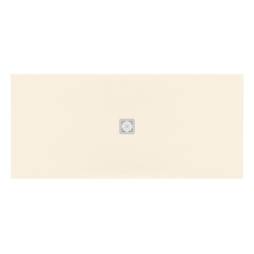 Immagine di Ideal Standard ULTRA FLAT S+ piatto doccia rettangolare L.200 P.90 cm, ultrapiatto, in IdealSolid, con scarico centrale, colore sabbia finitura opaco T5618FT