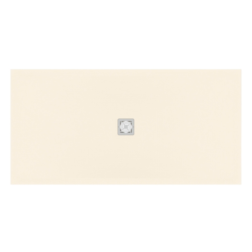 Immagine di Ideal Standard ULTRA FLAT S+ piatto doccia rettangolare L.180 P.90 cm, ultrapiatto, in IdealSolid, con scarico centrale, colore sabbia finitura opaco T5609FT