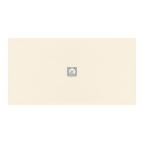 Immagine di Ideal Standard ULTRA FLAT S+ piatto doccia rettangolare L.170 P.90 cm, ultrapiatto, in IdealSolid, con scarico centrale, colore sabbia finitura opaco T5616FT