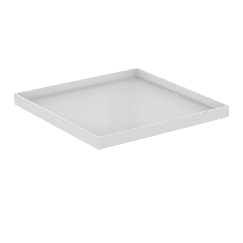 Immagine di Ideal Standard SOLOS ripiano mobile quadrato 33 cm, abbinabile a tutti i lavabi Solos, colore bianco finitura lucido T556301
