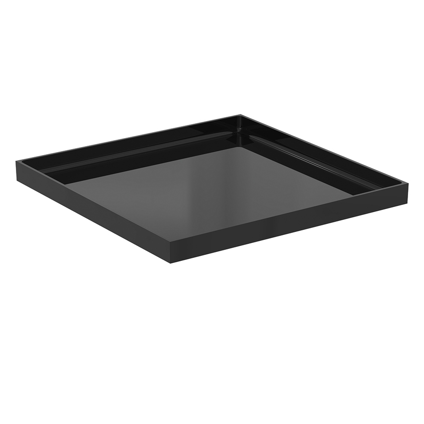 Immagine di Ideal Standard SOLOS ripiano mobile quadrato 33 cm, abbinabile a tutti i lavabi Solos, colore nero finitura lucido T5563V2