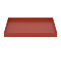 Immagine di Ideal Standard SOLOS ripiano mobile quadrato 33 cm, abbinabile a tutti i lavabi Solos, colore arancio finitura lucido T5563Y3