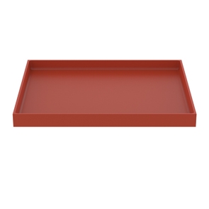 Immagine di Ideal Standard SOLOS ripiano mobile quadrato 33 cm, abbinabile a tutti i lavabi Solos, colore arancio finitura lucido T5563Y3