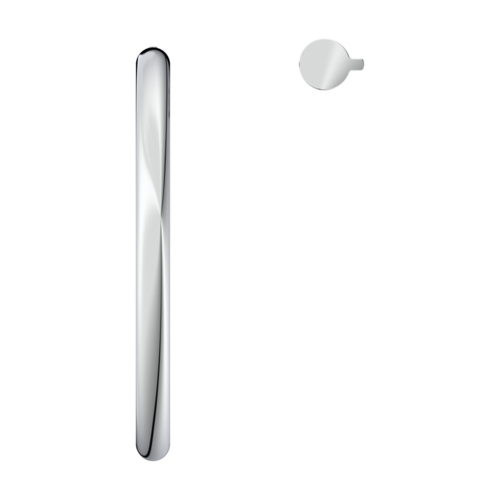 Immagine di Ideal Standard SOLOS miscelatore lavabo H.30 cm rotondo, sequenziale, a due fori, con bocca orientabile, senza scarico, finitura cromo A7830AA