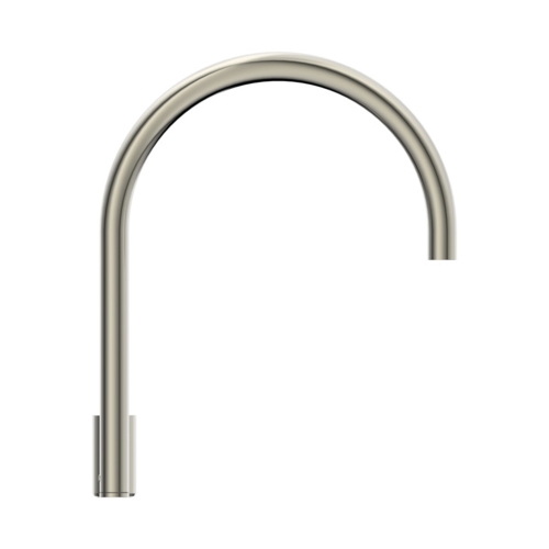 Immagine di Ideal Standard SOLOS miscelatore lavabo H.30 cm rotondo, sequenziale, a due fori, con bocca orientabile, senza scarico, finitura silver storm A7830GN