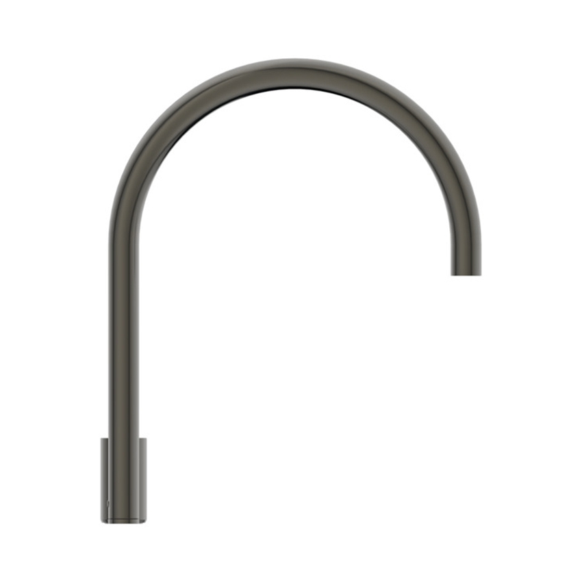 Immagine di Ideal Standard SOLOS miscelatore lavabo H.30 cm rotondo, sequenziale, a due fori, con bocca orientabile, senza scarico, finitura magnetic grey A7830A5