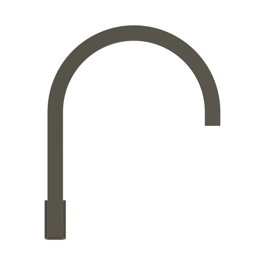 Immagine di Ideal Standard SOLOS miscelatore lavabo H.30 cm quadrato, sequenziale, a due fori, con bocca orientabile, senza scarico, finitura magnetic grey A7831A5