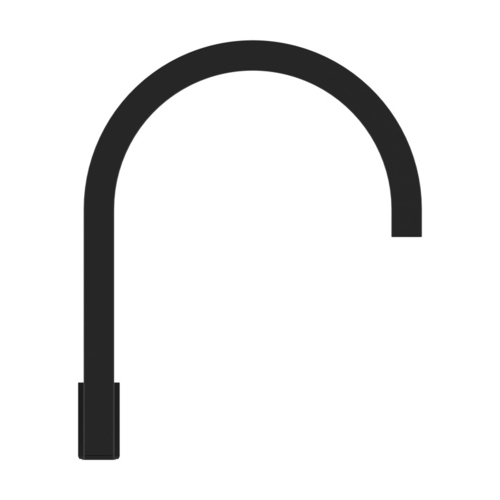 Immagine di Ideal Standard SOLOS miscelatore lavabo H.30 cm quadrato, sequenziale, a due fori, con bocca orientabile, senza scarico, colore nero seta finitura opaco A7831XG