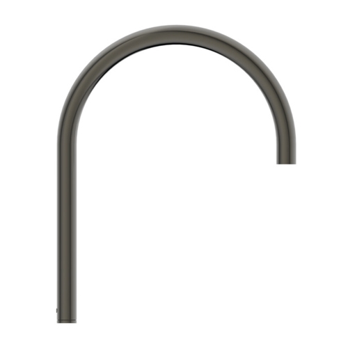 Immagine di Ideal Standard SOLOS miscelatore lavabo H.30 cm rotondo, elettronico, a un foro, con bocca orientabile, senza scarico, finitura magnetic grey A7832A5