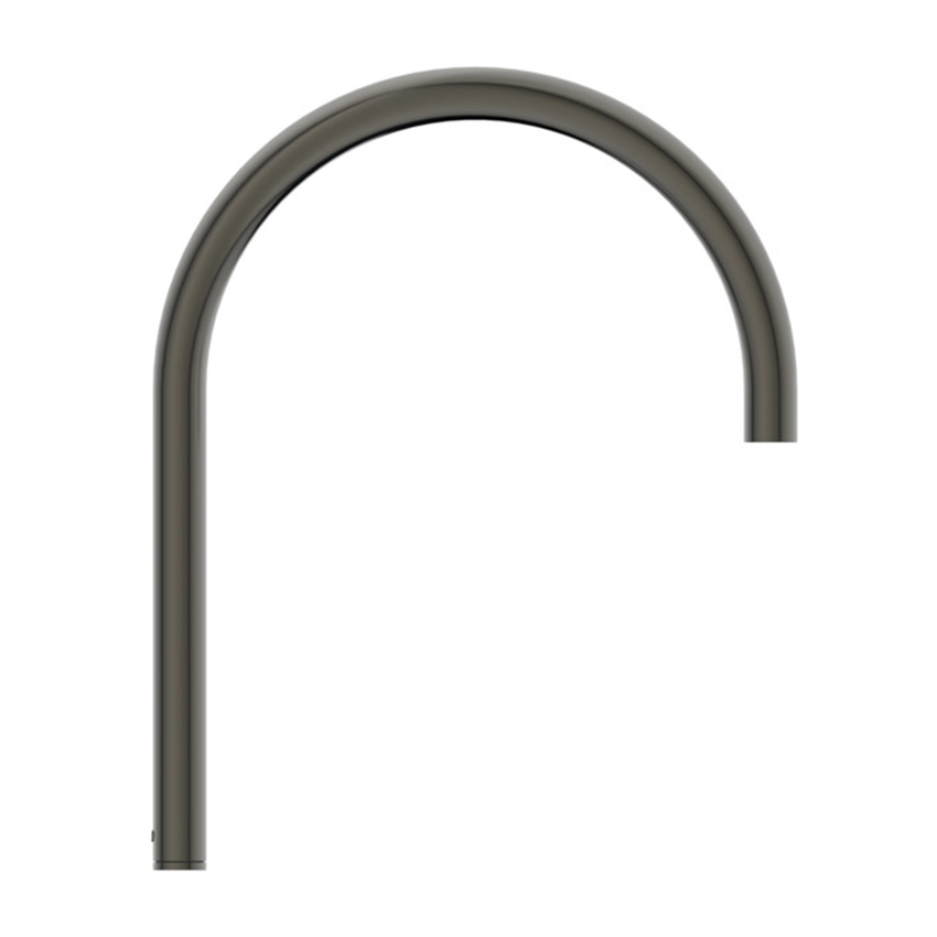 Immagine di Ideal Standard SOLOS miscelatore lavabo H.30 cm rotondo, elettronico, a un foro, con bocca orientabile, senza scarico, finitura magnetic grey A7832A5