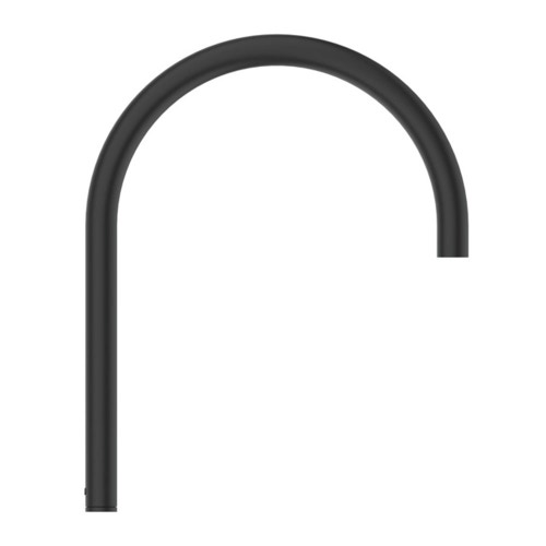 Immagine di Ideal Standard SOLOS miscelatore lavabo H.30 cm rotondo, elettronico, a un foro, con bocca orientabile, senza scarico, colore nero seta finitura opaco A7832XG