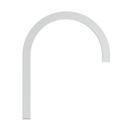 Immagine di Ideal Standard SOLOS miscelatore lavabo H.30 cm quadrato, elettronico, a un foro, con bocca orientabile, senza scarico, finitura cromo A7833AA