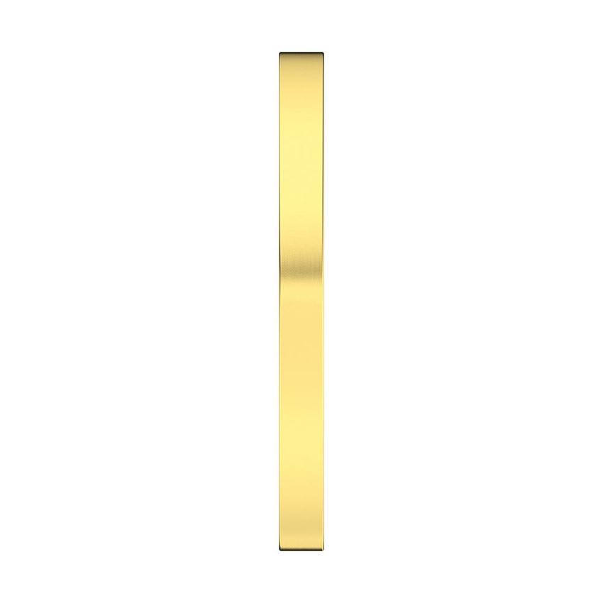 Immagine di Ideal Standard SOLOS miscelatore lavabo H.30 cm quadrato, elettronico, a un foro, con bocca orientabile, senza scarico, finitura brushed gold A7833A2