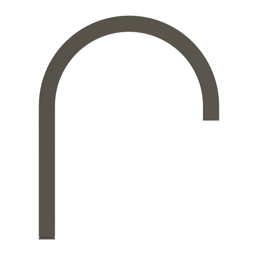 Immagine di Ideal Standard SOLOS miscelatore lavabo H.30 cm quadrato, elettronico, a un foro, con bocca orientabile, senza scarico, finitura magnetic grey A7833A5