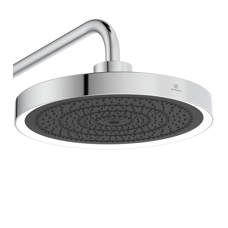 Braccio Doccia Girevole a Forma di S in Acciaio Inossidabile 304 con Flangia, Prolunga Per Soffione Doccia E Accessorio di Ricambio(argento