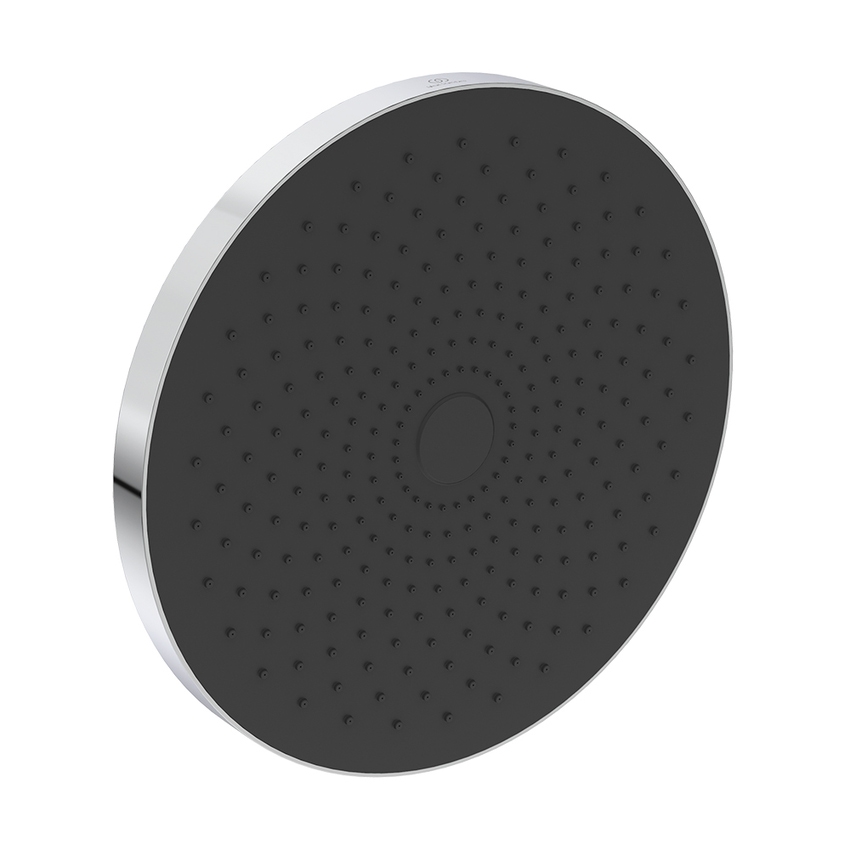 Immagine di Ideal Standard SOLOS soffione rotondo Ø 30 cm, 1 getto, con giunto orientabile, finitura cromo A7885AA