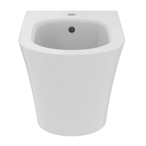 Immagine di Ideal Standard LA DOLCE VITA bidet sospeso monoforo, con foro del troppopieno, colore bianco finitura lucido E263701