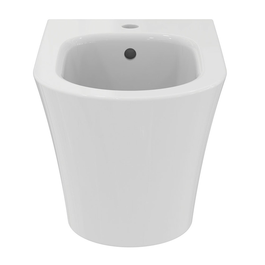 Immagine di Ideal Standard LA DOLCE VITA bidet sospeso monoforo, con foro del troppopieno, colore bianco finitura lucido E263701