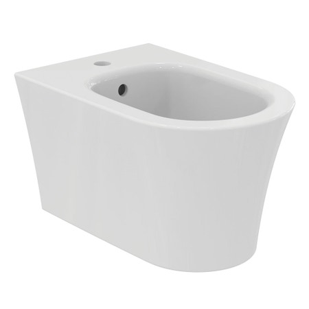 Immagine di Ideal Standard LA DOLCE VITA bidet sospeso monoforo, con foro del troppopieno, colore bianco finitura lucido E263701