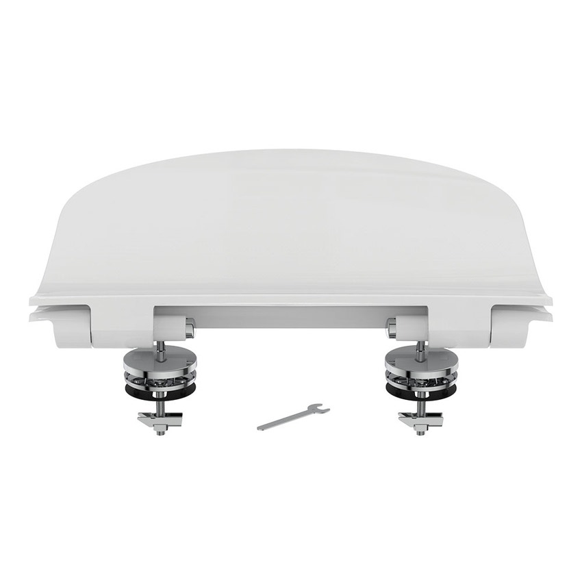 Immagine di Ideal Standard LA DOLCE VITA sedile del vaso slim, a chiusura rallentata, colore bianco finitura lucido E266701