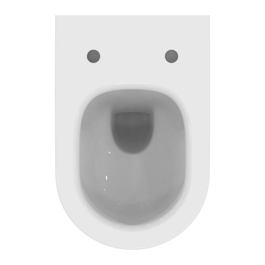 Immagine di Ideal Standard LA DOLCE VITA vaso sospeso AquaBlade, senza brida, senza sedile, colore bianco finitura lucido E263401