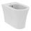 Immagine di Ideal Standard LA DOLCE VITA bidet a terra filo parete monoforo, con foro del troppopieno, colore bianco finitura lucido E263901