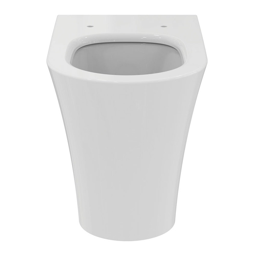 Immagine di Ideal Standard LA DOLCE VITA vaso a terra universale filo parete AquaBlade, senza brida, senza sedile, colore bianco finitura lucido E263801