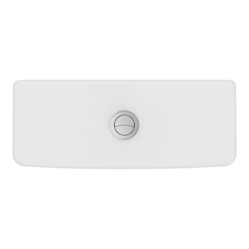 Immagine di Ideal Standard LA DOLCE VITA cassetta con batteria double flush, con ingresso dal basso, colore bianco finitura lucido E271001