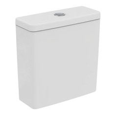 Immagine di Ideal Standard LA DOLCE VITA cassetta con batteria double flush, con ingresso dal basso, colore bianco finitura lucido E271001
