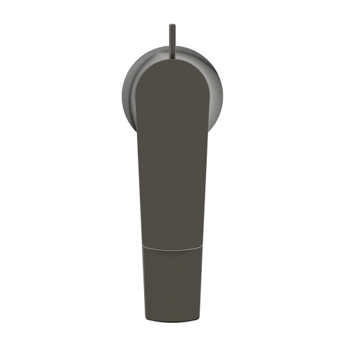 Immagine di Ideal Standard LA DOLCE VITA miscelatore monocomando per lavabo H.17 cm, con asta di comando e scarico piletta da 1-1/4", finitura magnetic grey BD655A5